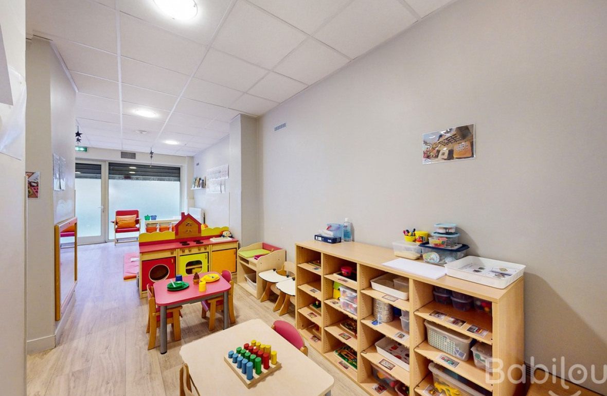 Espace de jeu en crèche Babilou