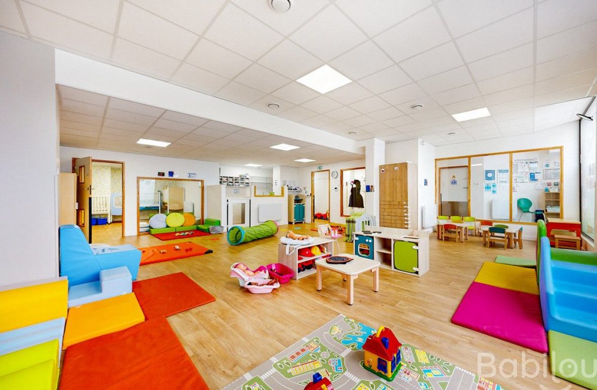 Espace de jeu de la crèche Babilou 