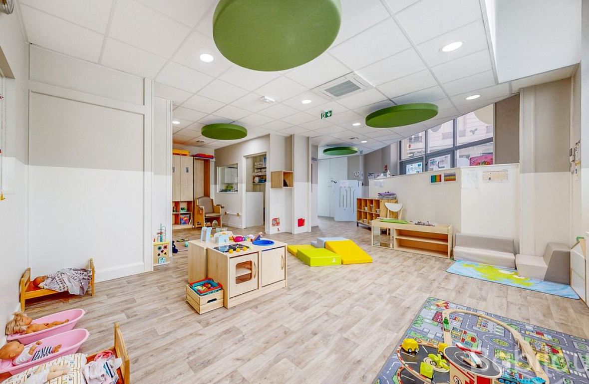 Espace de jeu en crèche Babilou