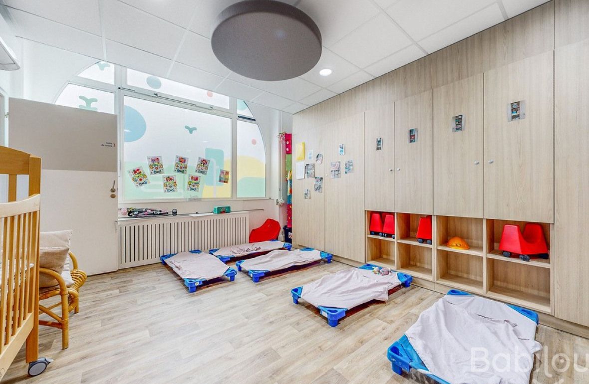 Espace de repos en crèche Babilou