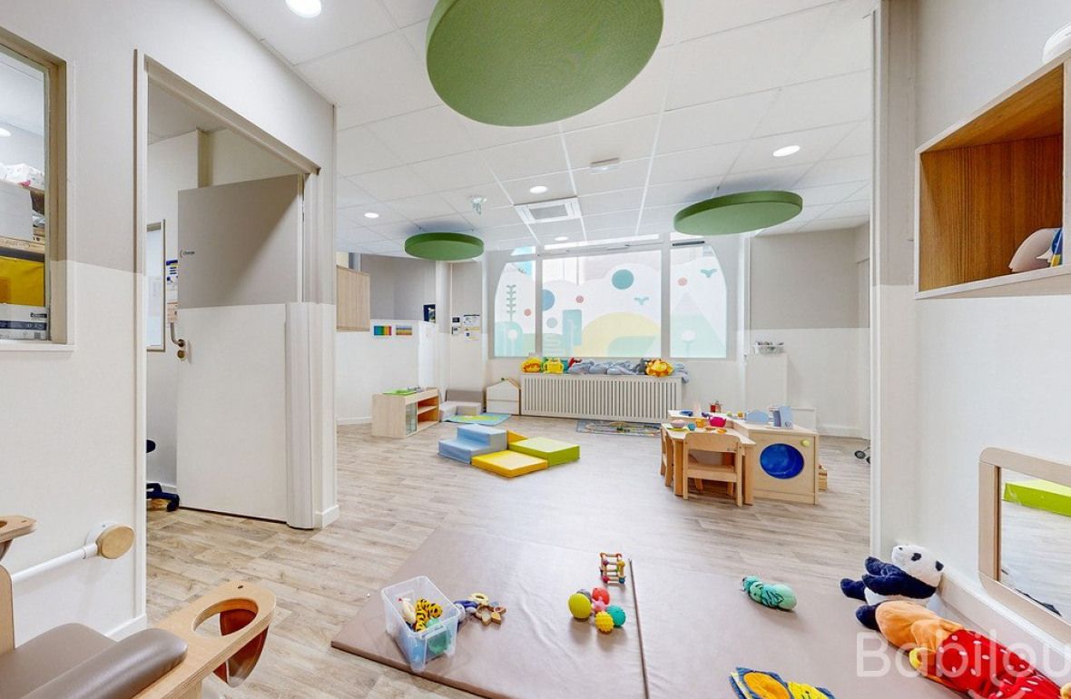 Espace de jeu en crèche Babilou