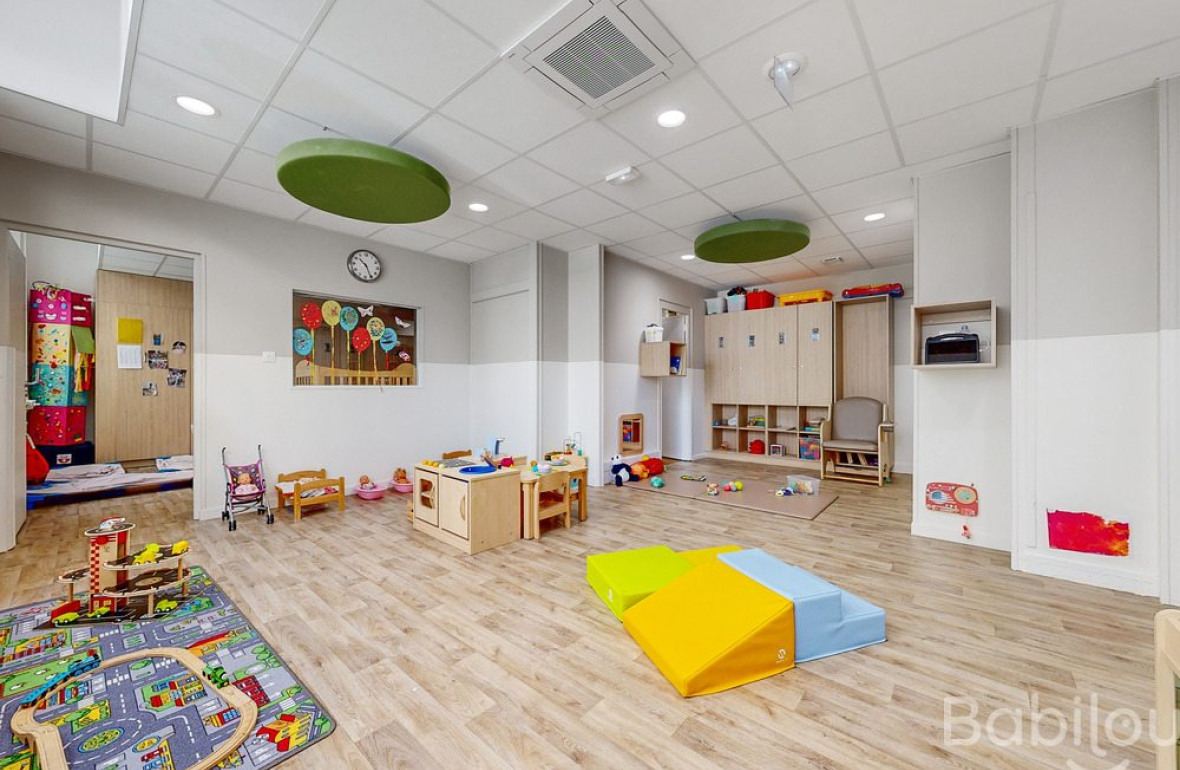 Espace de jeu en crèche Babilou