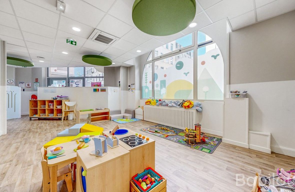 Espace de jeu en crèche Babilou