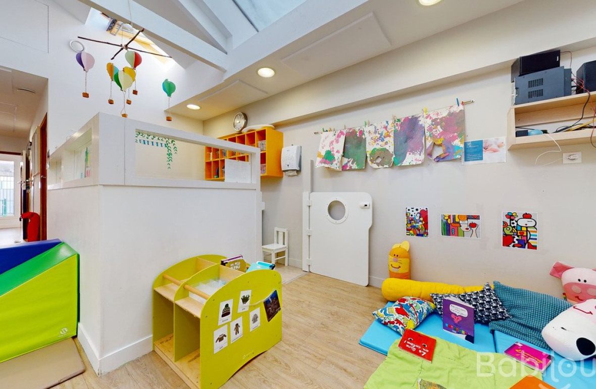 Espace de jeu en crèche Babilou