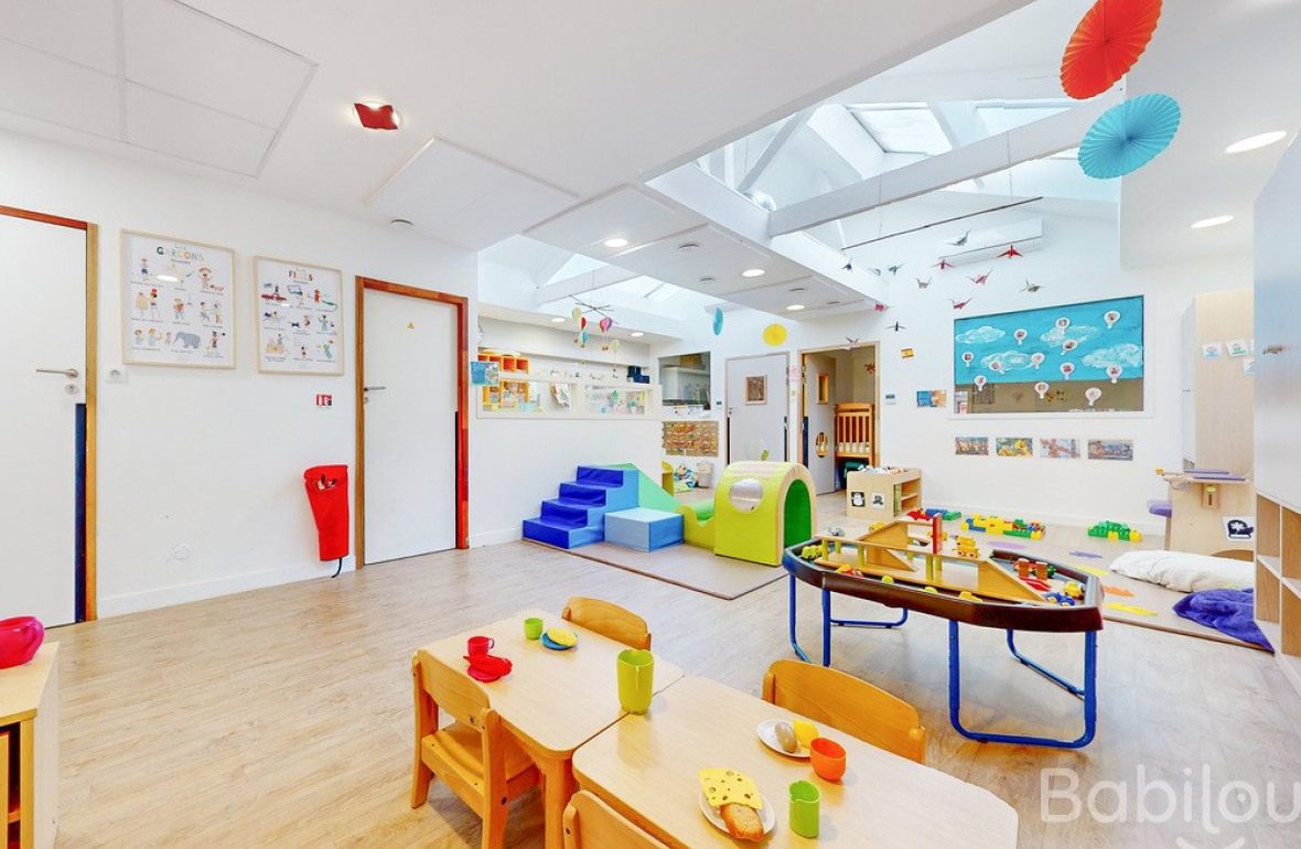 Espace de jeu de la crèche Babilou 