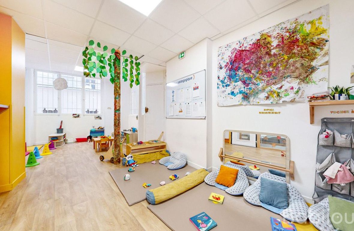 Espace de jeu en crèche Babilou