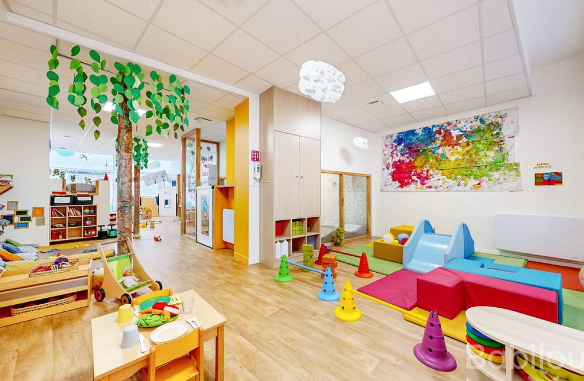 Espace de jeu en crèche Babilou