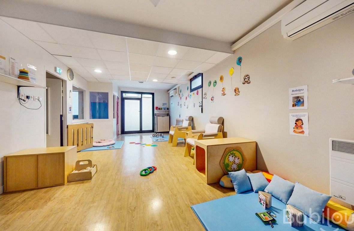 Espace de jeu en crèche 