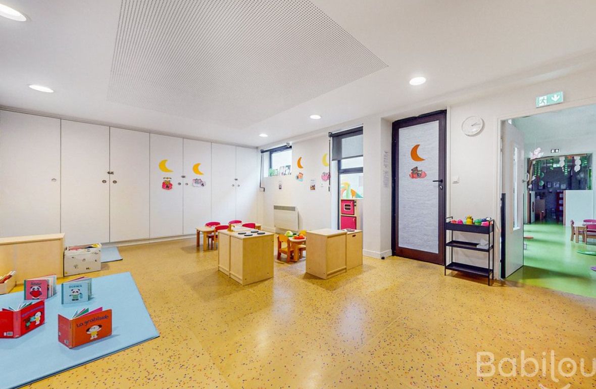 Espace de jeu en crèche Babilou