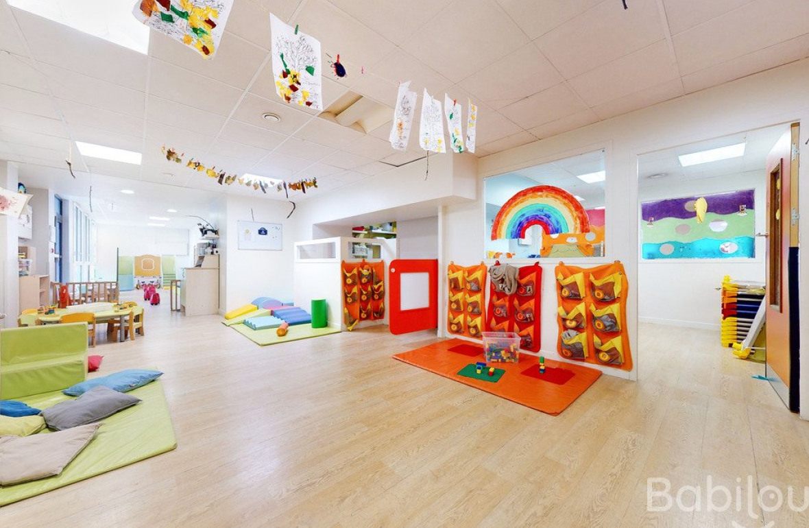 Espace de jeu en crèche Babilou