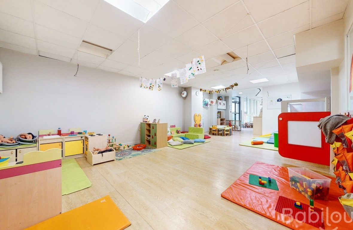 Espace de jeu en crèche Babilou