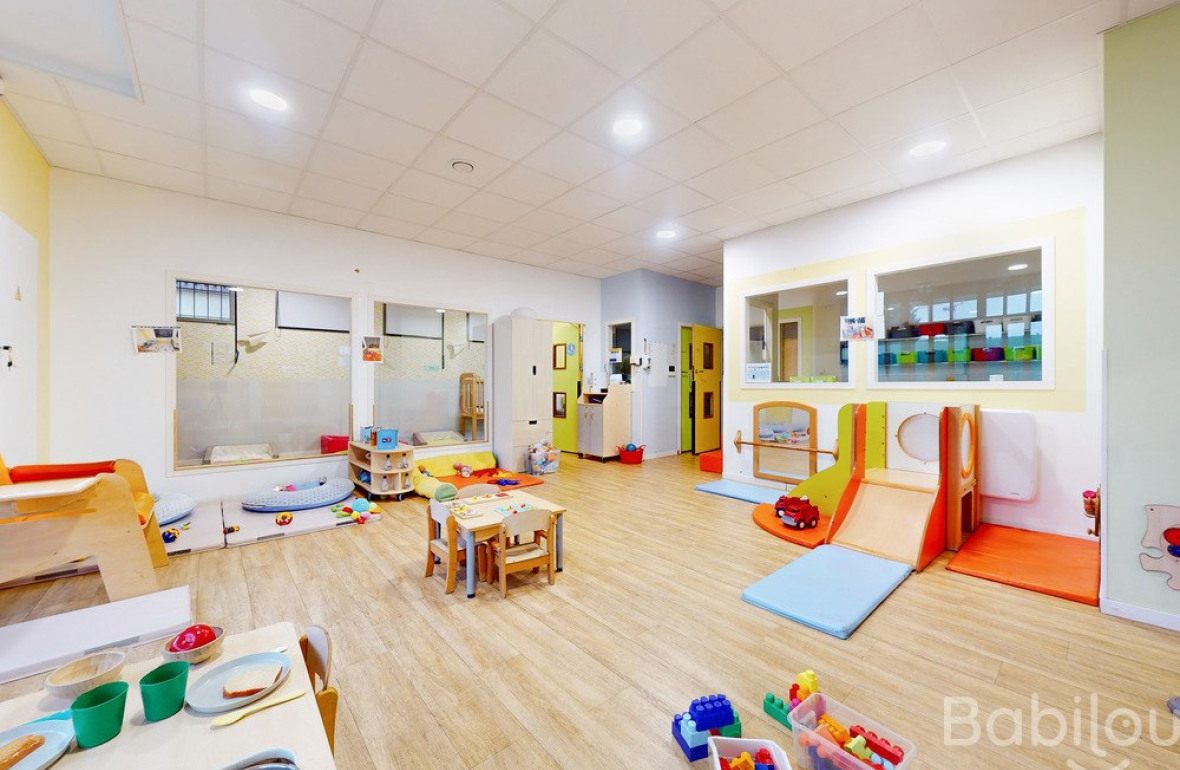 Espace de jeu en crèche Babilou