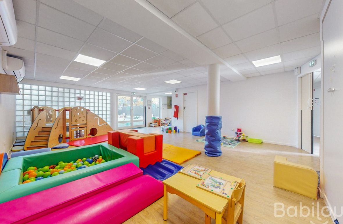 Espace de jeu en crèche Babilou