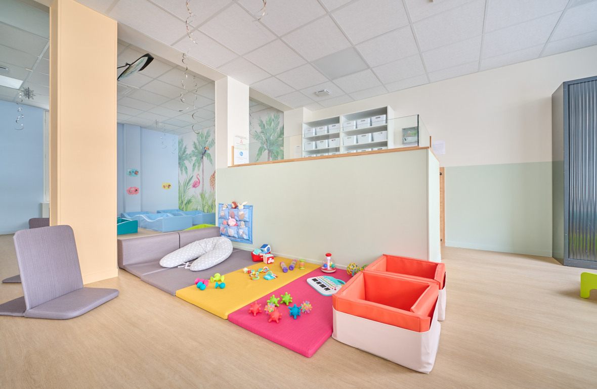 Photo fiche crèche partenaire - Les P'tits Boss Mirabeau - tapis d'éveil