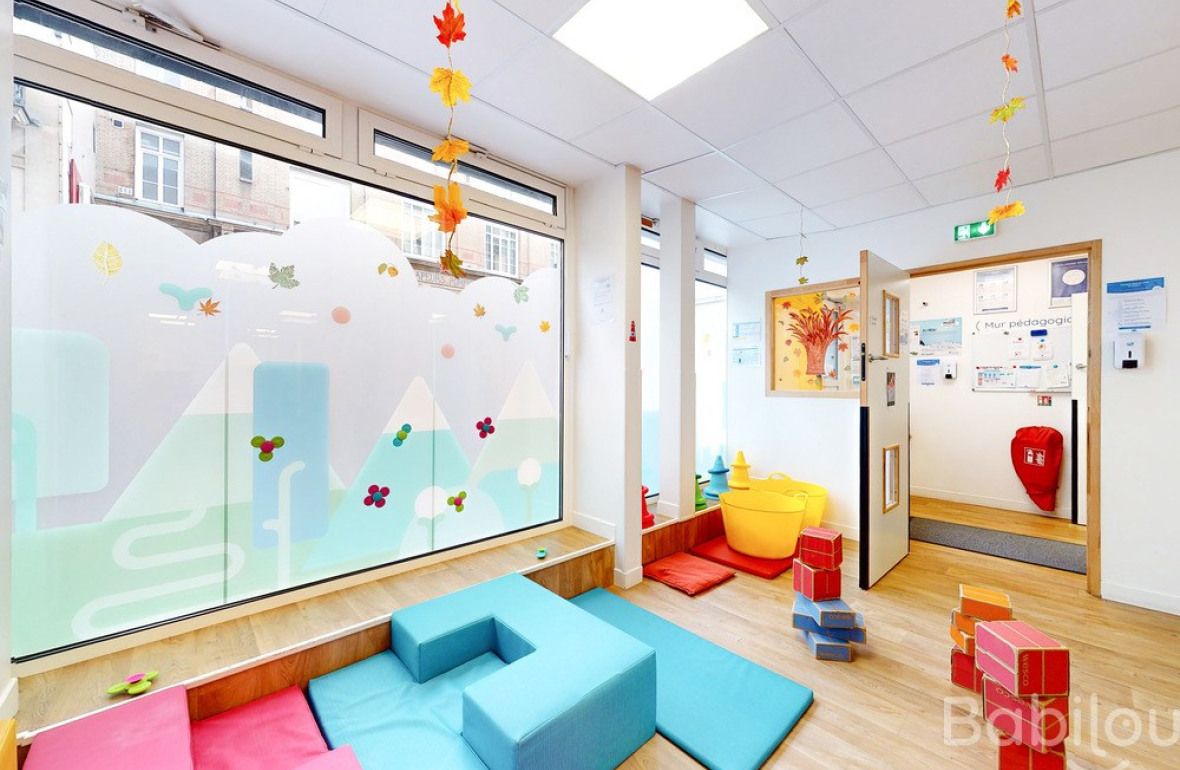 Espace de motricité crèche Babilou 