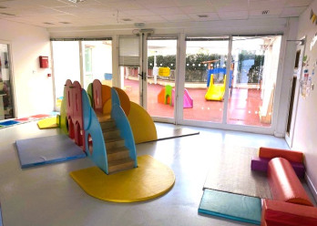 Atrium de la crèche Babilou Issy Galiote