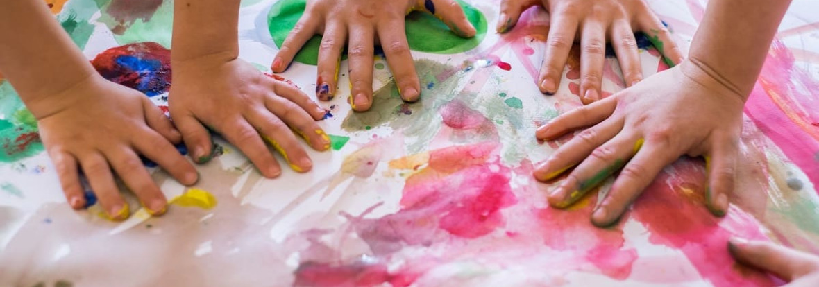 Activité peinture pour enfant dès 2 ans
