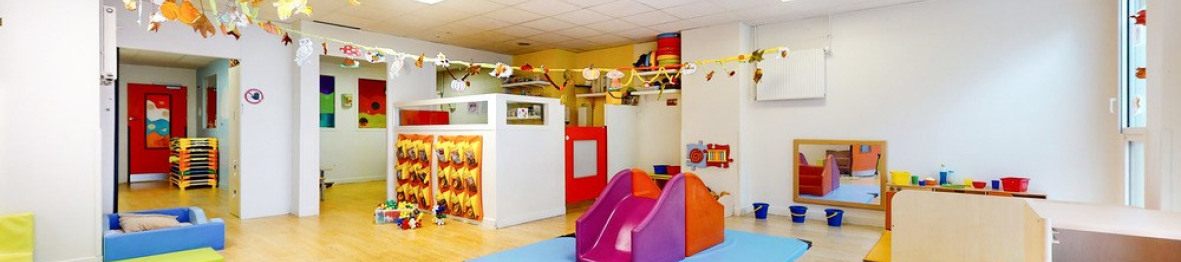 Espace de jeu de la crèche Babilou 