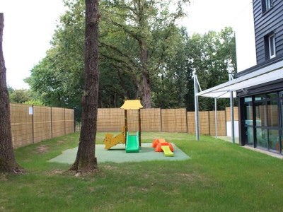 Jardin de la crèche Na ! Nantes Nord